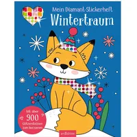 ArsEdition Mein Diamant-Stickerheft – Wintertraum