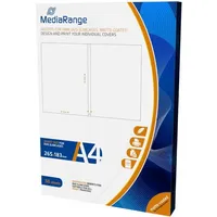 MediaRange Einleger für 7mm DVD-Hüllen, matt beschichtet, 50er Pack