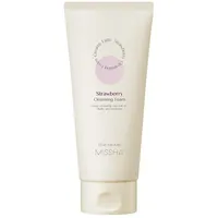 Missha Creamy Latte Gesichtsreinigungsschaum Erdbeere 172 ml