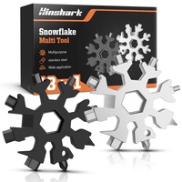 Hinshark Geschenke für Männer, 18 in 1 Schneeflocken MultiTool,