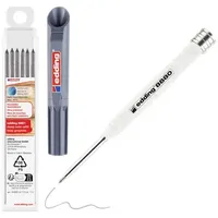 Edding DIY Baumarker Graphit 4-8880-8881 Tieflochmarker Grau, Weiß 1