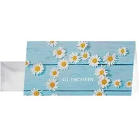 Sigel 10 SIGEL Gutscheine Daisy DIN lang