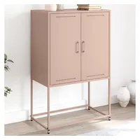 VidaXL Highboard Rosa 68,5x38,5x107 cm Stahl
