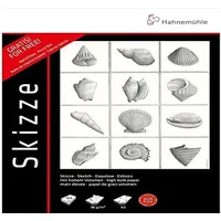 Hahnemühle Skizzenblock + Bleistift 96g/m2, DIN A3, 100Bl.+6Bleist.