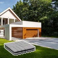 BodenMax Klickfliesen Balkon Platten Gartenplatten klicksystem | Naturstein GRANIT