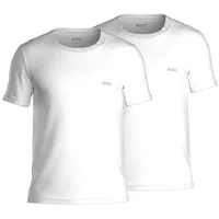 Boss Comfort Kurzarm-T-Shirt 2 Einheiten White XL