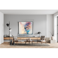 Elite Screens elite Screens, Beamer Leinwand, Schwarz