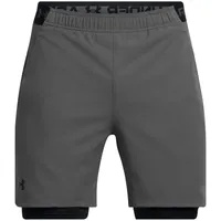 Under Armour Vanish Woven 2in1 Trainingsshorts Herren 025 castlerock/black/black