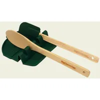 Big Green Egg Spatel/Pfannenwendermatte mit Pfannenschaber und Holzlöffel