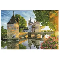 Diamond Dotz 2591808 - Diamond Painting Wasserschloss