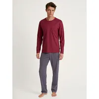 CALIDA Pyjama »Relax Imprint«, (2 tlg.), mit aufgesetzter Brusttasche