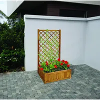 Hardin 1fachgut Pflanzkasten Pflanztopf Blumentopf mit Rankhilfe 150 x