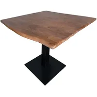 Sam möbel gmbh Bistrotisch Baumkante massiv 80 x 80