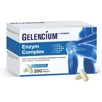 Heilpflanzenwohl GELENCIUM Enzym Complex hochdosiert mit Bromelain 200 St.