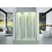 Hoesch Dampfkabine SensePerience Rechteck 1800x1000 links, Duschwanne mit Antirutsch,