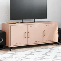 VidaXL TV-Schrank Rosa 100,5x39x43,5 cm Kaltgewalzter Stahl