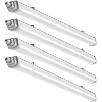 V-Tac Wannenleuchte Feuchtraumlampe Kellerlampe Deckenleuchte LED Garagenleuchte Hallenlampe, IP65,