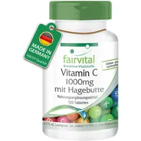 Fairvital Vitamin C 1000mg mit Hagebutten (120 Tabletten)