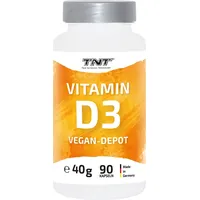 TNT Vitamin D3 Depotkapseln mit Vitamin D3 aus Flechten,