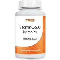 Woscha Vitamin C-500 Komplex - 120 EMBO-Caps