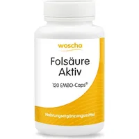 Woscha Folsäure Aktiv - 120 Kapseln