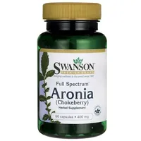 Swanson Aronia-Frucht 400 mg, 60 Kapseln