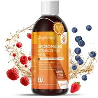 WeightWorld Liposomales Vitamin D3 K2 Tropfen - 2000IE Vitamin