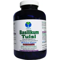 VitalLife Basilikum Tulsi 360 Pulver Kapseln NATUR Pur NICHT