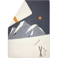 David Fussenegger Wohndecke 'Skis & Spuren' GRS