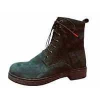 THINK! Stiefelette Stiefelette Veloursleder - Grün