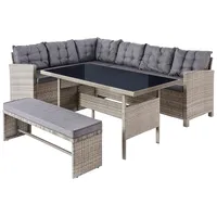 My Flair Gartenlounge-Set, (4 tlg.), grau