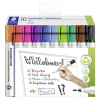 Staedtler Lumocolor 351 C10 Whiteboardmarker Sortiert (Farbauswahl nicht möglich)