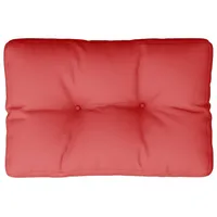 VidaXL Palettenkissen Rot 50x40x12 cm Stoff