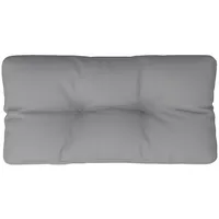 VidaXL Palettenkissen Grau 70x40x12 cm Stoff