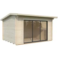 Palmako Gartenhaus Ines Slide Plus Transparent Tauchgrundiert 390 cm