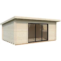 Palmako Gartenhaus Lea Slide Plus Transparent Tauchgrundiert 530 cm