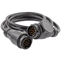 DEMA Anhänger Verbindungskabel Verlängerungskabel 2 Stecker 13-polig 3 Meter