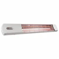 Extremeline HeatShine weiß Carbon Infrarotstrahler 2700 W mit Elsner