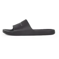 Tommy Jeans Herren Badeschuhe Basic Sandal Elegant, Schwarz (Black),