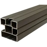 Tetzner & Jentzsch T&J Ecosteck-Pfosten Aluminium Anthrazit 68 x