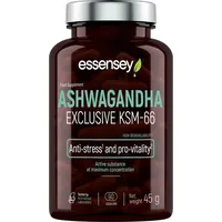 Essensey ASHWAGANDHA Exclusive KSM-66 90 Kapseln I Ashwaghanda KMS-66