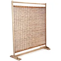 Creedwood RAUMTEILER Amara | Holz, Schilfrohr, 170x150 cm |