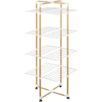 5 five simply smart Modularer vertikaler Wäschetrockner braun