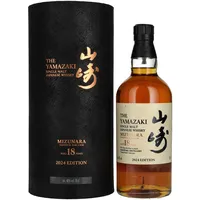 The yamazaki 18 Years Mizunara Whisky 2024 Tsukuriwake Selection