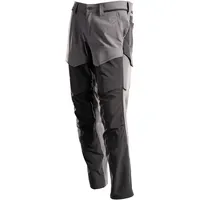 Mascot Hose mit Knietaschen, anthrazitgrau/schwarz, 82C49