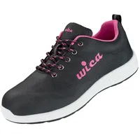 Wica S1P *Maira* Halbschuhe Arbeitsschuhe in Übergrößen Schwarz