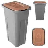 Kadax Mülleimer zur Mülltrennung, Mülltonne, 30 l, mit Deckel