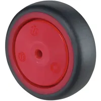 BS Rollen Gummirad A85.F003, Durchmesser 75 grau, Achs, Durchmesser