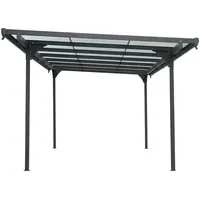 Jungelmar Carport Freiburg 2,99 x 4,96 m anthrazit inkl.