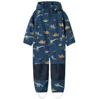 NAME IT Alfa08 Softshell Aop1 Mini Overall Dark Denim